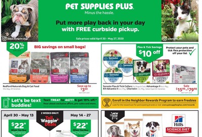 Pet Supplies Plus Weekly Ad & Flyer April 30 to May 27