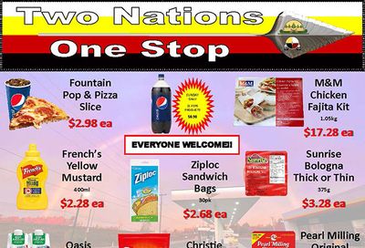 Two Nations One Stop Flyer March 24 to 30