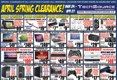 TechSource Flyer March 24 to April 27