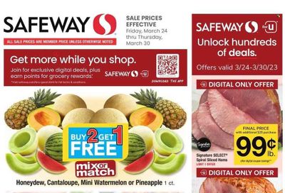 Safeway (DC) Weekly Ad Flyer Specials March 24 to March 30, 2023