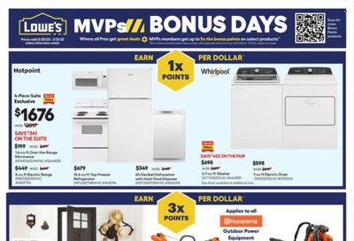 Lowe's Weekly Ad Flyer Specials March 20 to March 31, 2023
