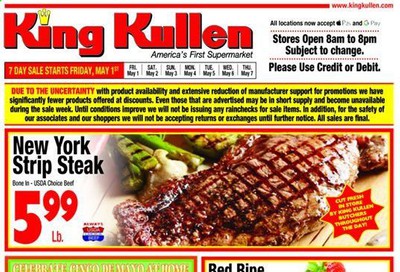 King Kullen Weekly Ad & Flyer May 1 to 7