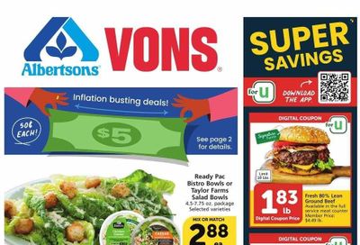 Vons (CA) Weekly Ad Flyer Specials March 22 to March 28, 2023