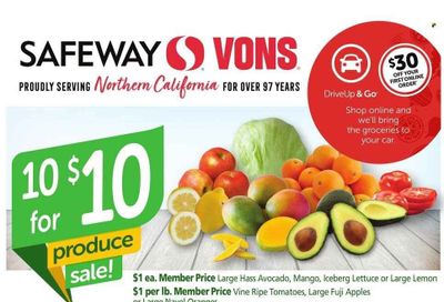 Vons (CA) Weekly Ad Flyer Specials March 22 to March 28, 2023