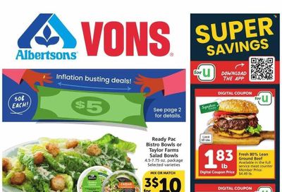 Vons (CA) Weekly Ad Flyer Specials March 22 to March 28, 2023