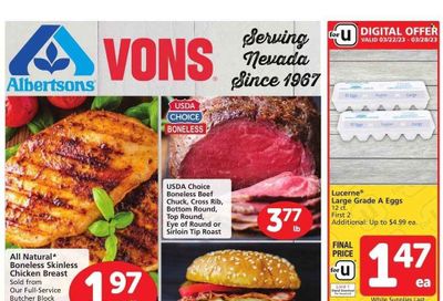 Vons (NV) Weekly Ad Flyer Specials March 22 to March 28, 2023