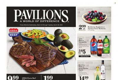 Pavilions (CA) Weekly Ad Flyer Specials March 22 to March 28, 2023