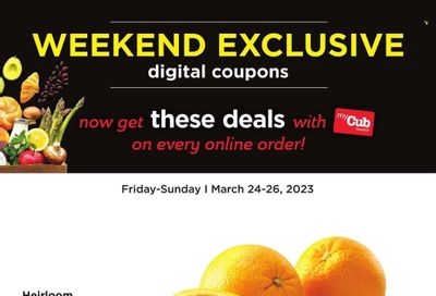 Cub Foods (MN) Weekly Ad Flyer Specials March 24 to March 26, 2023