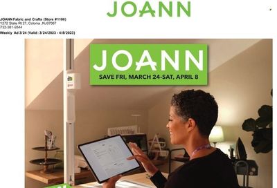 JOANN Weekly Ad Flyer Specials March 24 to April 8, 2023