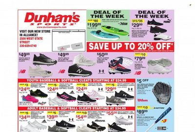 Dunham's Sports (OH) Weekly Ad Flyer Specials March 25 to March 30, 2023