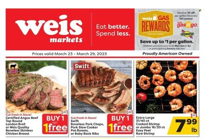 Weis (MD, NY, PA) Weekly Ad Flyer Specials March 23 to March 29, 2023