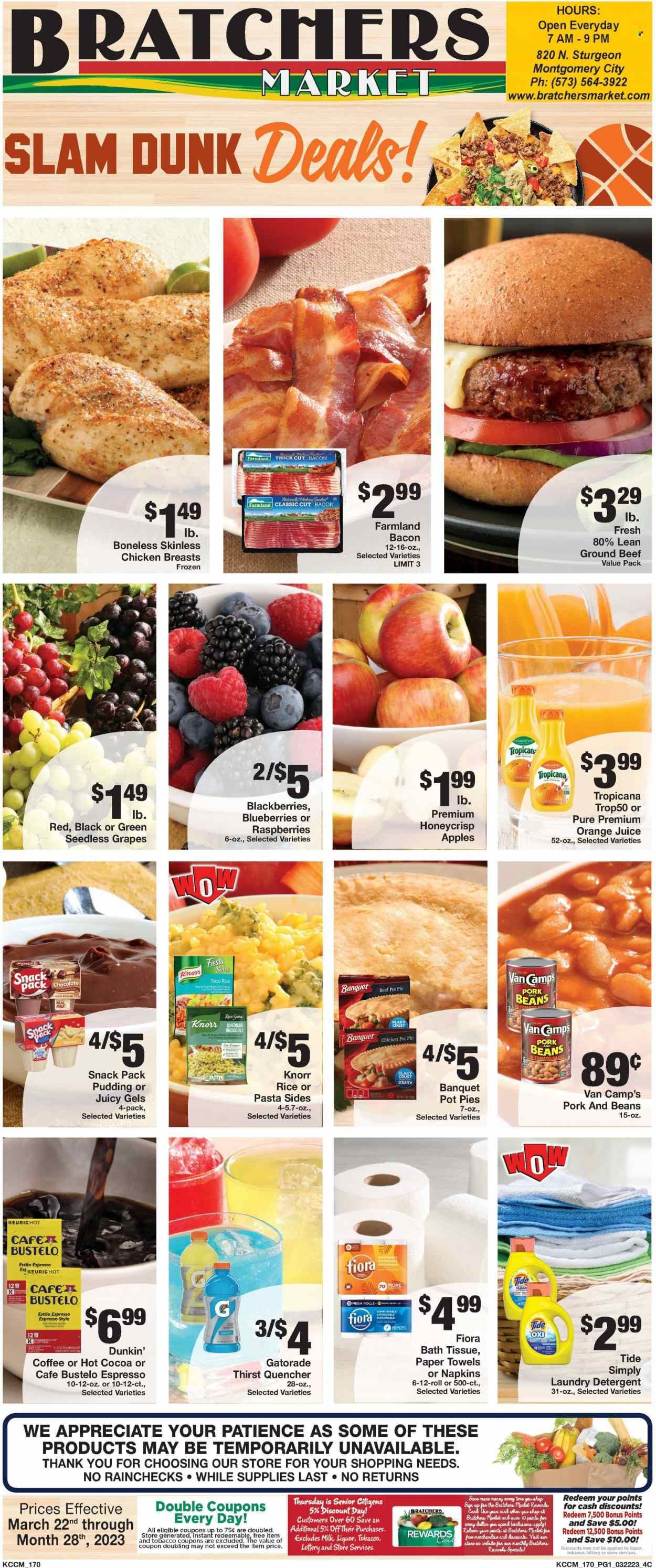 Bratchers Market (MO) Weekly Ad Flyer Specials March 22 to March 28, 2023