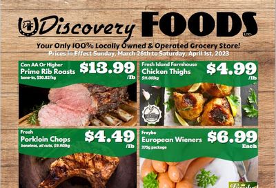 Discovery Foods Flyer March 26 to April 1