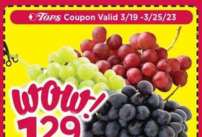 Tops Weekly Ad Flyer Specials March 19 to March 25, 2023