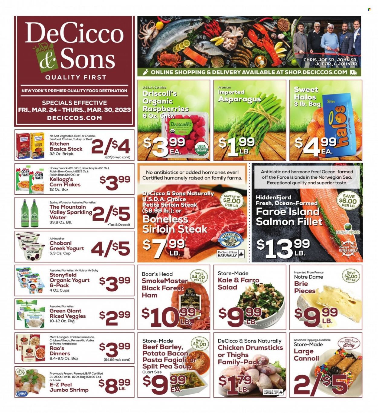 DeCicco & Sons (NY) Weekly Ad Flyer Specials March 24 to March 30, 2023