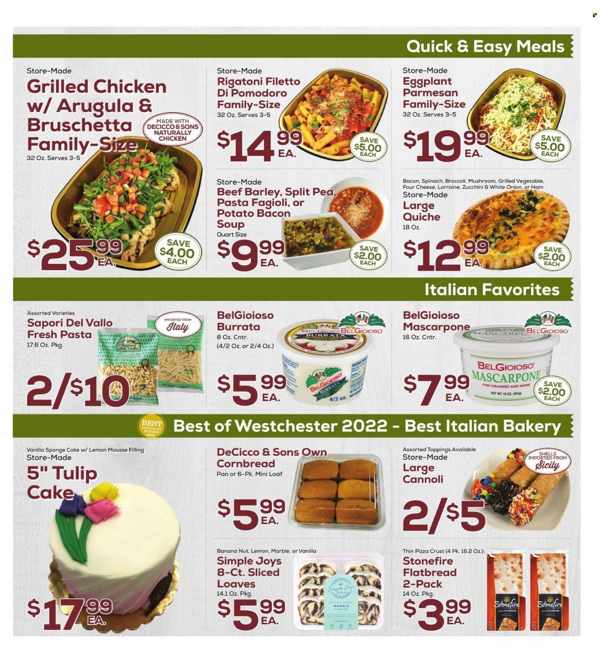 DeCicco & Sons (NY) Weekly Ad Flyer Specials March 24 to March 30, 2023