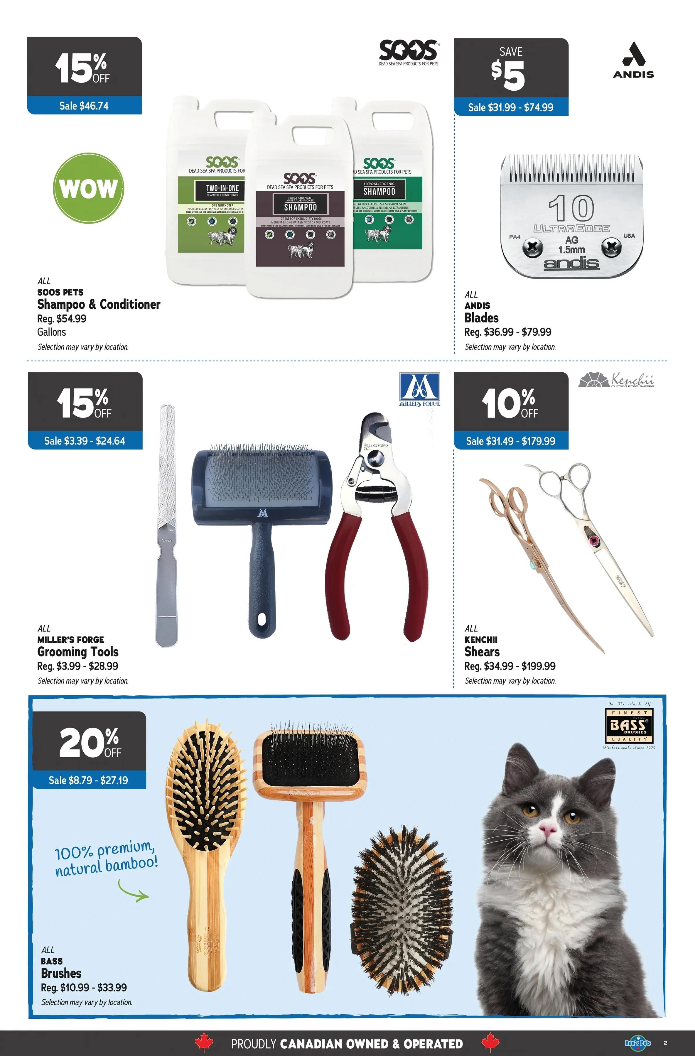 Ren's Pets Flyer March 27 to April 9