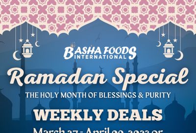 Basha Foods International Flyer March 27 to April 9