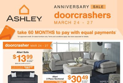 Ashley HomeStore Flyer March 24 to 27