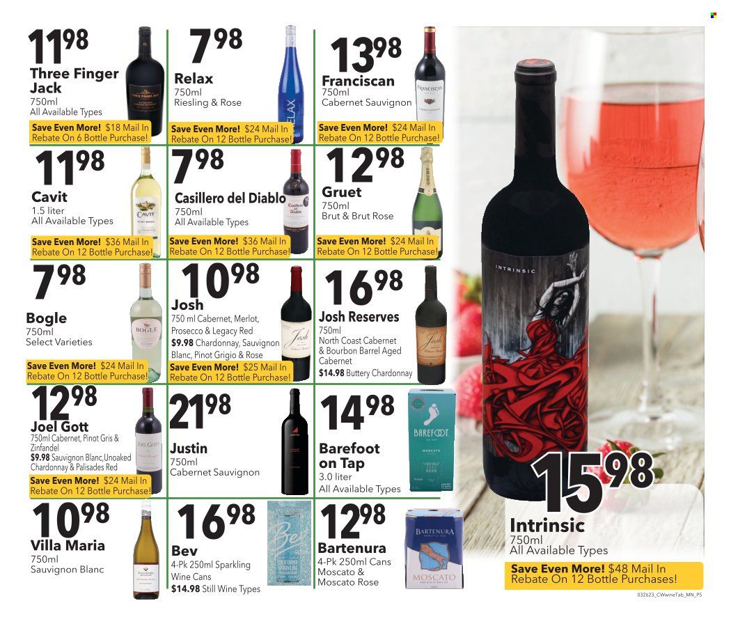 Cash Wise Liquor Only (MN) Weekly Ad Flyer Specials March 26 to April 15, 2023