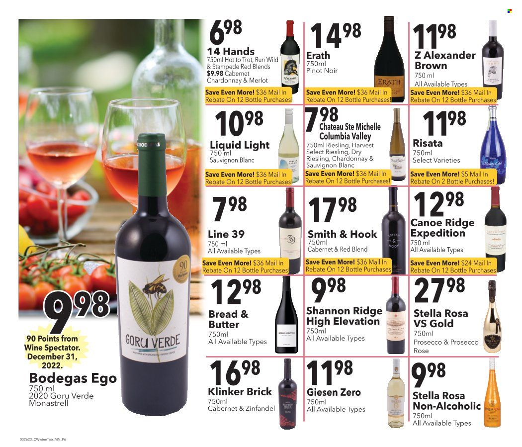 Cash Wise Liquor Only (MN) Weekly Ad Flyer Specials March 26 to April 15, 2023