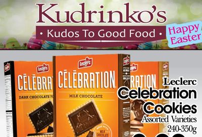 Kudrinko's Flyer March 28 to April 10