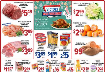Victory Meat Market Flyer March 28 to April 1