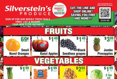 Silverstein's Produce Flyer March 28 to April 1