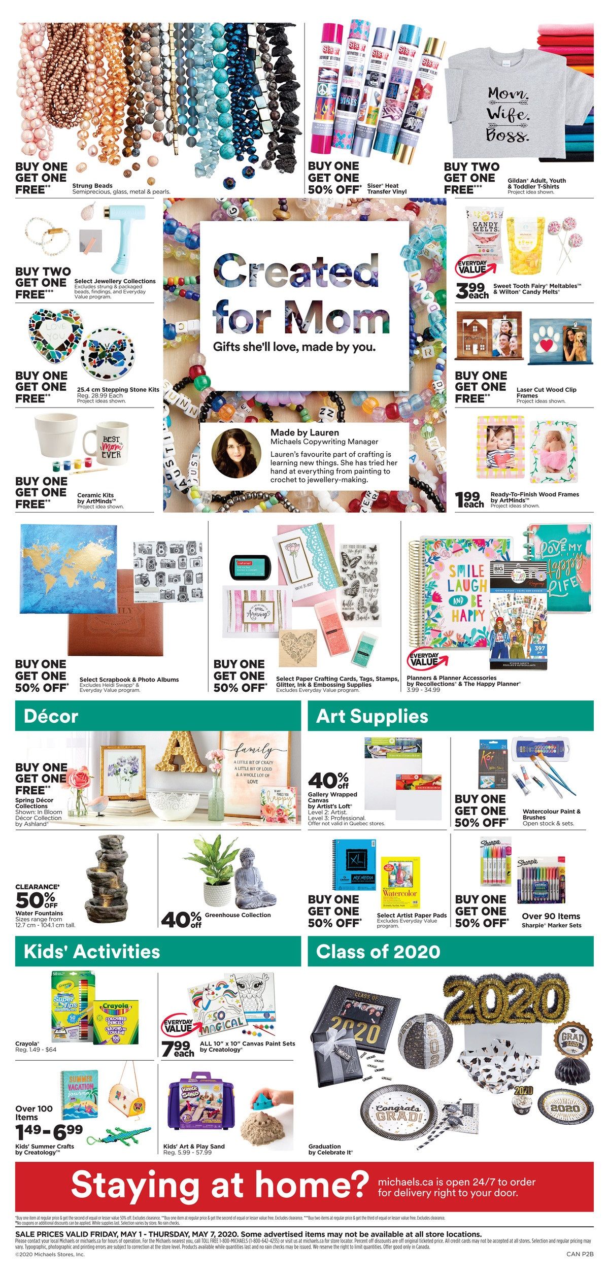 Michael's Flyer May 1 to 7