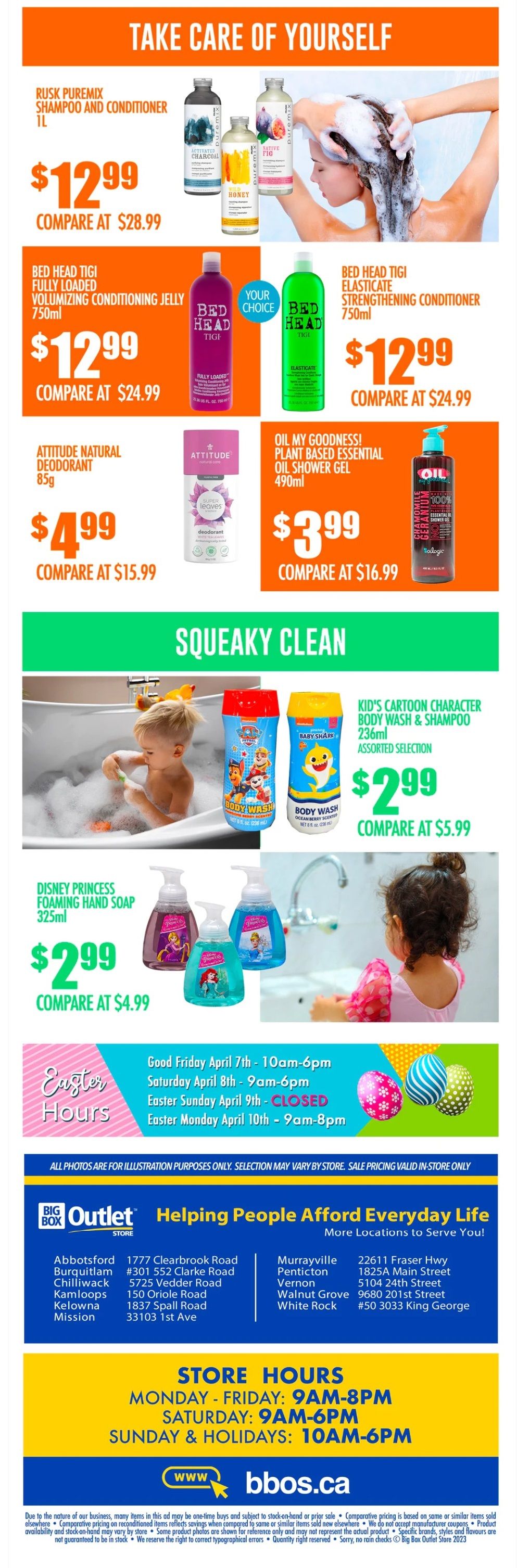 Big Box Outlet Store Flyer March 29 to April 4
