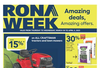 Rona (Atlantic) Flyer March 30 to April 5