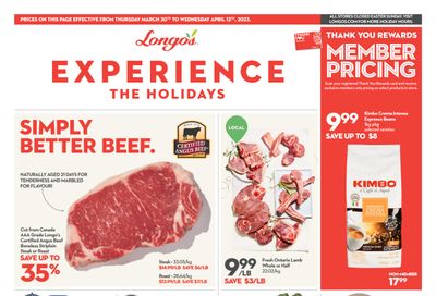 Longo's (Vaughan) Flyer March 30 to April 12