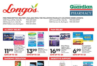 Longo's Pharmacy Flyer March 30 to April 26
