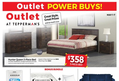 Outlet at Tepperman's Flyer May 1 to 7