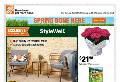 Home Depot (BC) Flyer March 30 to April 5