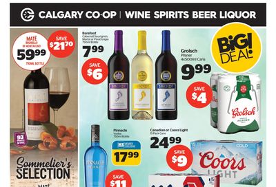 Calgary Co-op Liquor Flyer March 30 to April 5