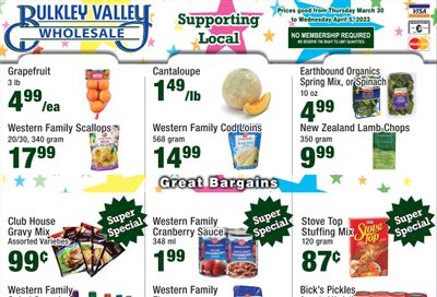 Bulkley Valley Wholesale Flyer March 30 to April 5