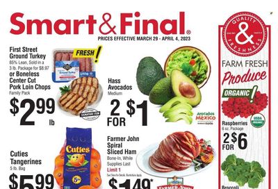 Smart & Final (CA) Weekly Ad Flyer Specials March 29 to April 4, 2023