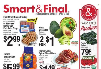 Smart & Final (CA) Weekly Ad Flyer Specials March 29 to April 4, 2023