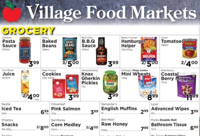 Village Food Market Flyer March 29 to April 4