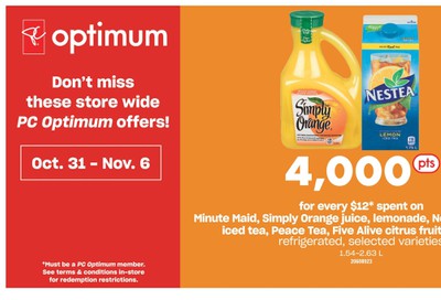 Valu-mart Flyer October 31 to November 6