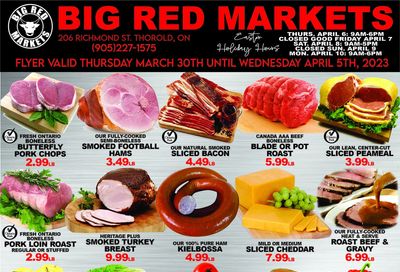 Big Red Markets Flyer March 30 to April 5