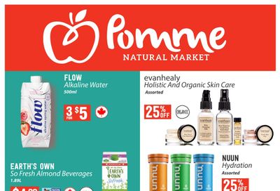 Pomme Natural Market Monthly Specials Flyer March 30 to April 26