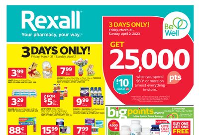 Rexall (MB) Flyer March 31 to April 6