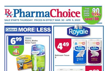 PharmaChoice (BC, AB, SK & MB) Flyer March 30 to April 5