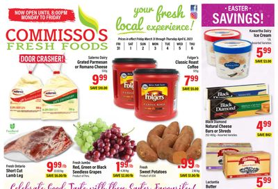 Commisso's Fresh Foods Flyer March 31 to April 6