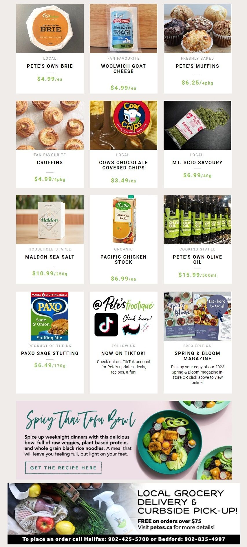 Pete's Fine Foods Flyer March 30 to April 5