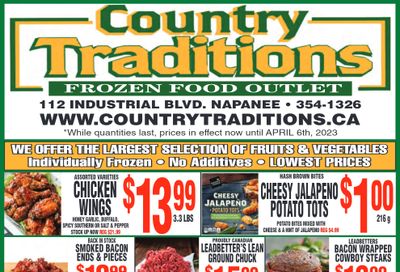 Country Traditions Flyer March 30 to April 5