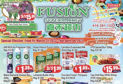 Fusion Supermarket Flyer March 31 to April 6