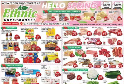 Ethnic Supermarket (Guelph) Flyer March 31 to April 6